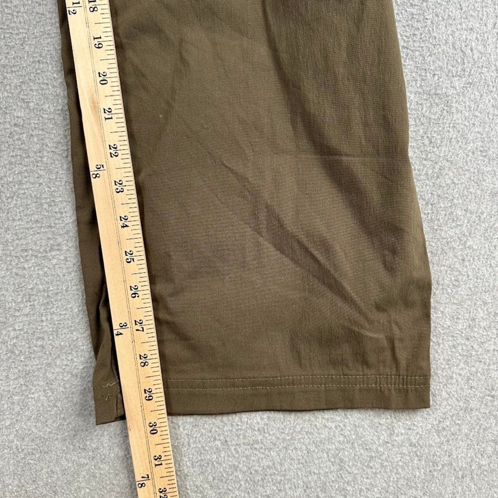 BC Clothing Mens Cargo Convertible Pants Zip Off Legs Khaki‎ Size XXL 30 - Picture 7 of 8